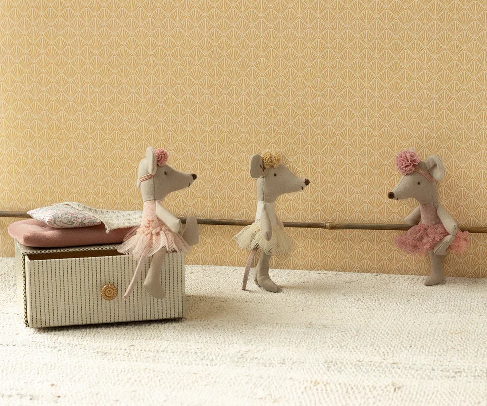 Ballerina Mouse, Little Sister by Maileg - Maude Kids Decor