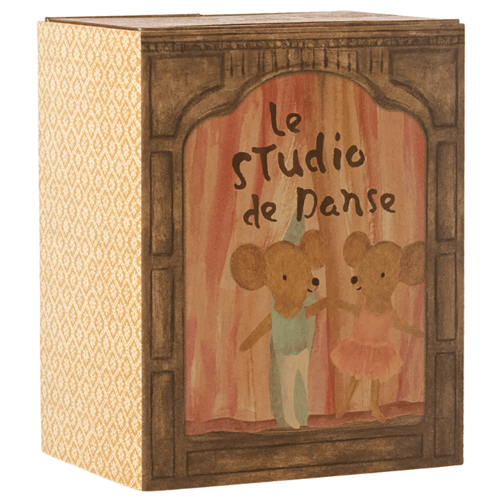 Ballet Mice in Dance Studio, Little Sister and Brother by Maileg - Maude Kids Decor