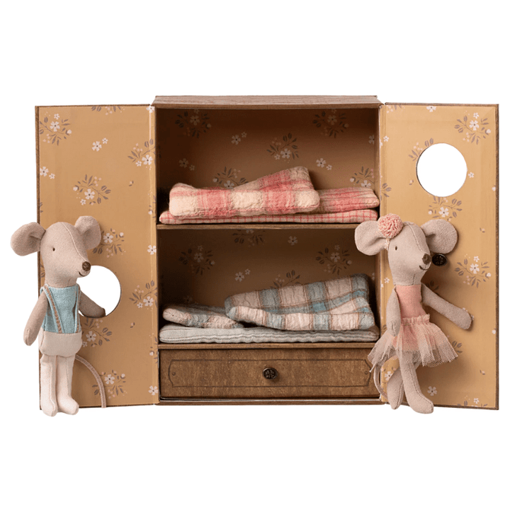 Ballet Mice in Dance Studio, Little Sister and Brother by Maileg - Maude Kids Decor