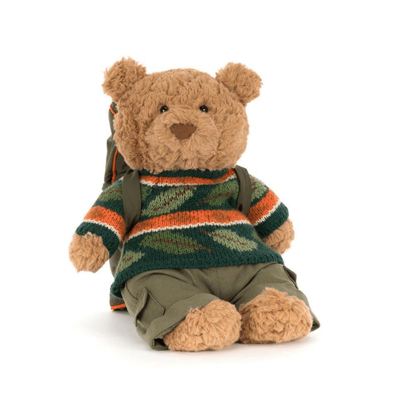 Bartholomew Bear | Hiking Outfit by Jellycat - Maude Kids Decor