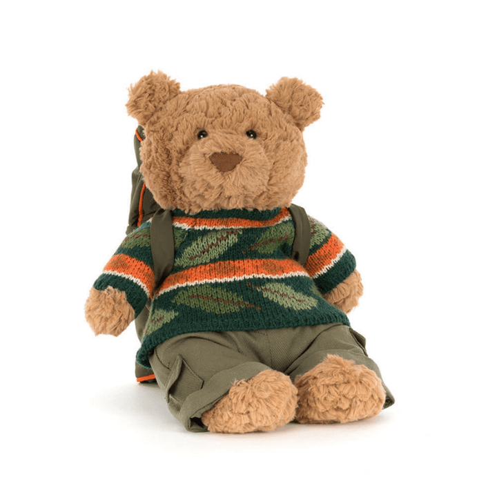 Bartholomew Bear | Hiking Outfit by Jellycat - Maude Kids Decor