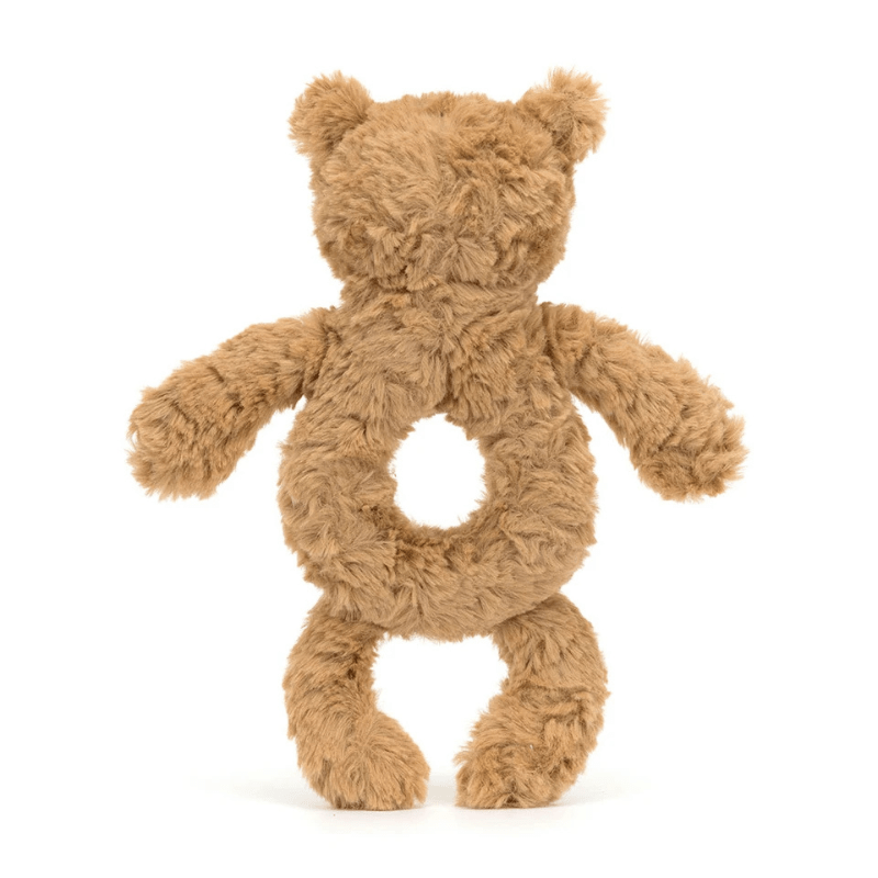 Bartholomew Bear Ring Rattle by Jellycat - Maude Kids Decor