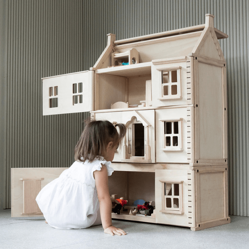 Basement Floor for Wooden Victorian Doll House by Plan Toys - Maude Kids Decor
