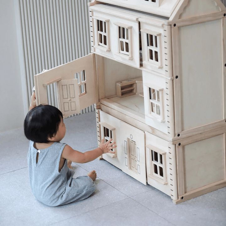 Basement Floor for Wooden Victorian Doll House by Plan Toys - Maude Kids Decor