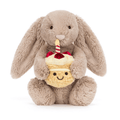 Bashful Beige Bunny 'Birthday' | Original by Jellycat - Maude Kids Decor