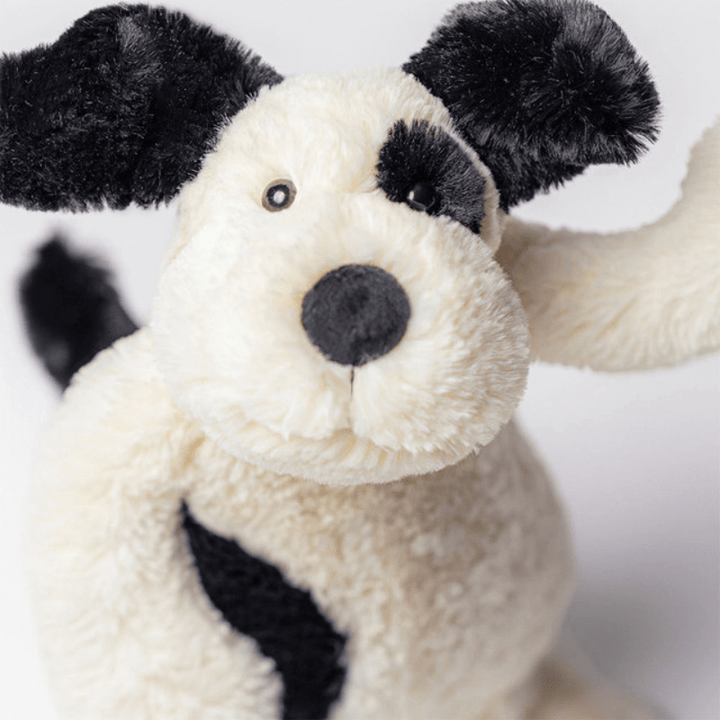 Bashful Black &amp; Cream Rufferty by Jellycat - Maude Kids Decor