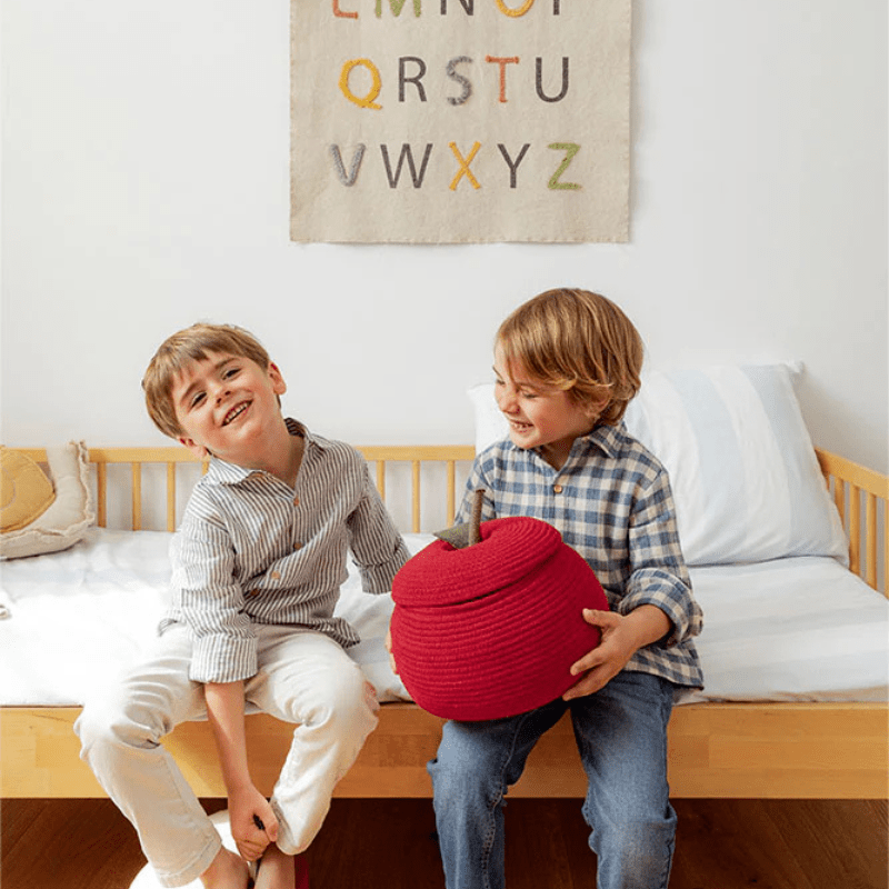Basket Apple by Lorena Canals - Maude Kids Decor