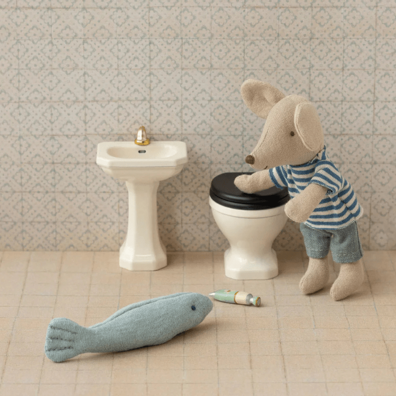 Bathroom Sink, Mouse | Off White by Maileg - Maude Kids Decor