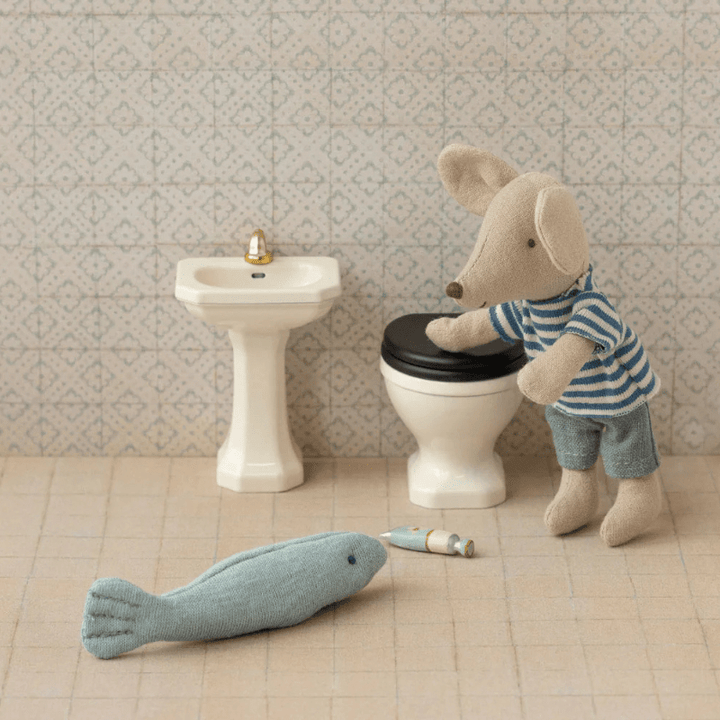 Bathroom Sink, Mouse | Off White by Maileg - Maude Kids Decor