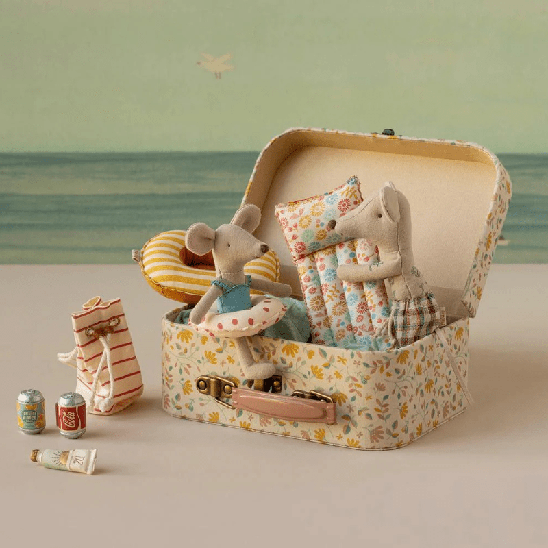 Beach mice, Little Sister with Swim Ring | Beach Collection by Maileg - Maude Kids Decor