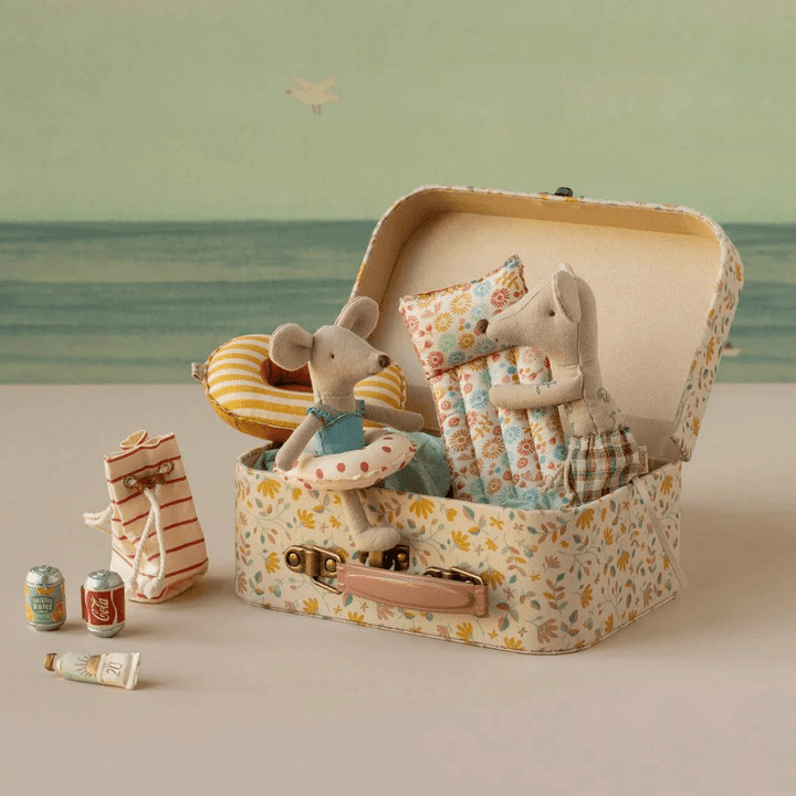 Beach mice, Little Sister with Swim Ring | Beach Collection by Maileg - Maude Kids Decor
