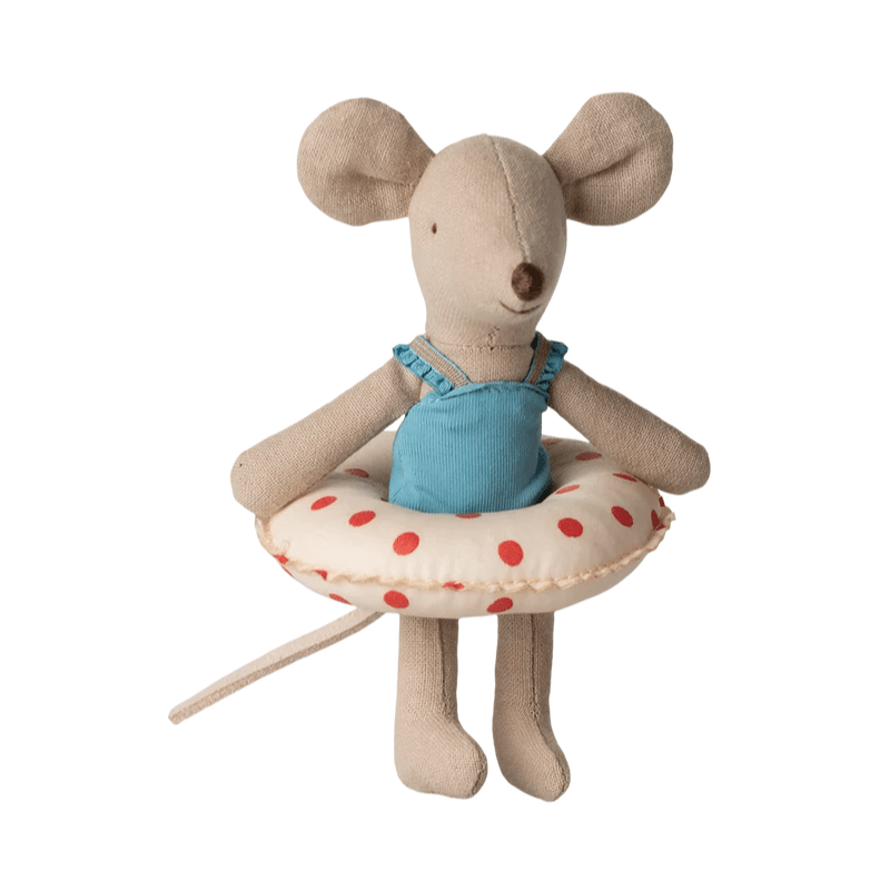 Beach mice, Little Sister with Swim Ring | Beach Collection by Maileg - Maude Kids Decor