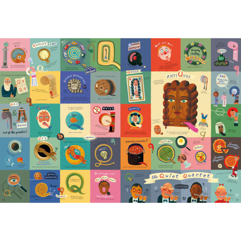Beauty of Letters: The Most Awesome, Brilliant and Comprehensive Alphabet Book by Tom Champ - Maude Kids Decor