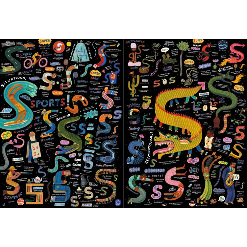 Beauty of Letters: The Most Awesome, Brilliant and Comprehensive Alphabet Book by Tom Champ - Maude Kids Decor