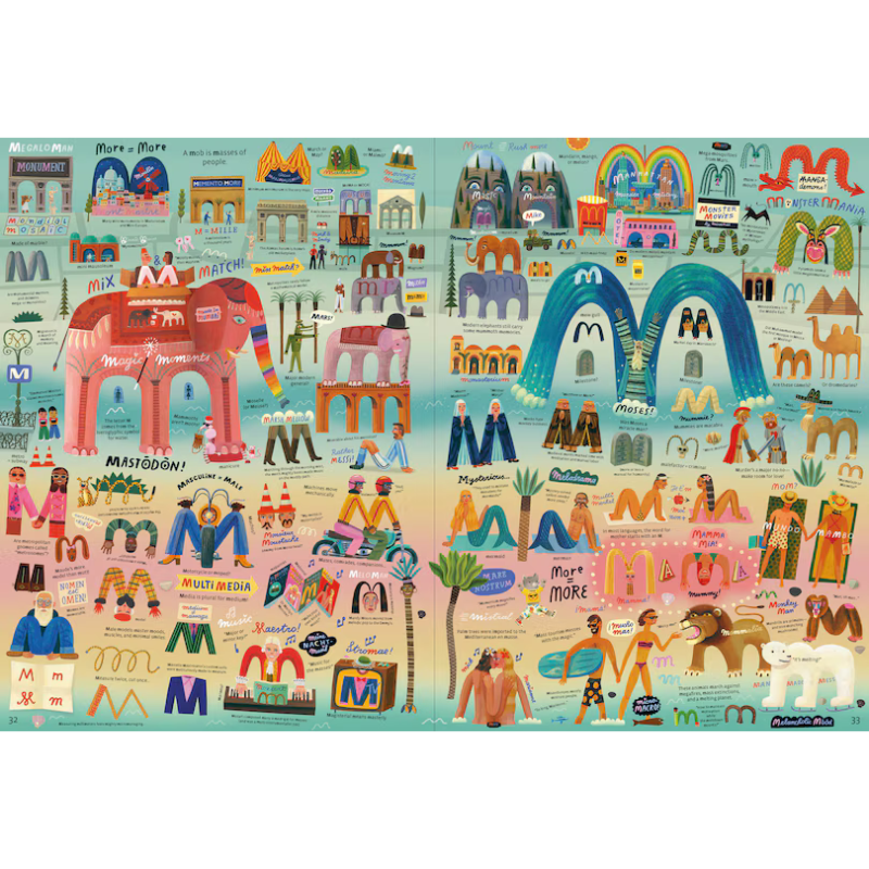 Beauty of Letters: The Most Awesome, Brilliant and Comprehensive Alphabet Book by Tom Champ - Maude Kids Decor