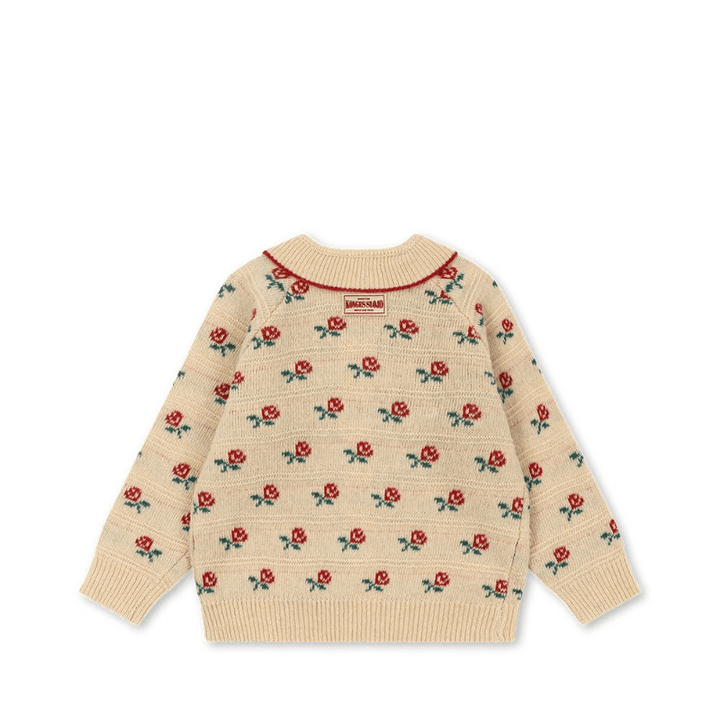Belou Collar Cardigan | Rose by Konges Sløjd - Maude Kids Decor