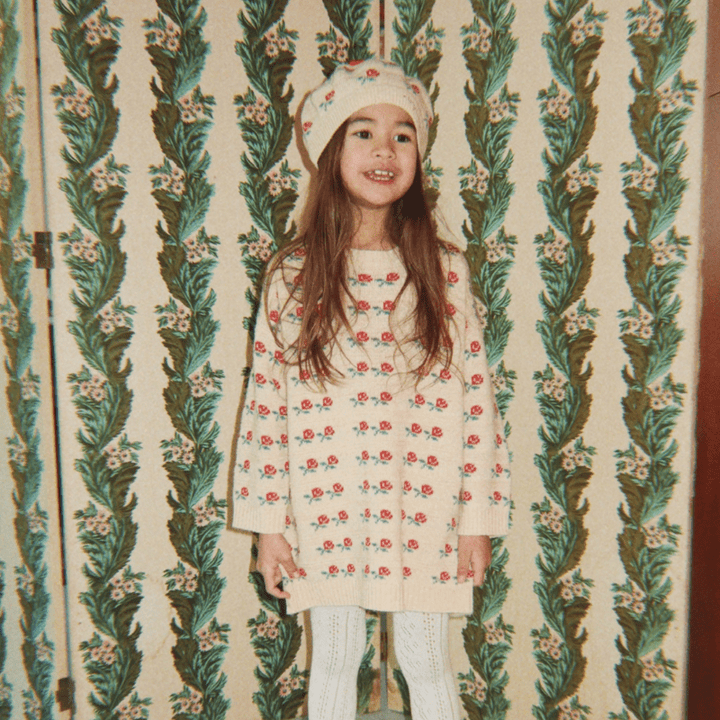 Belou Knit Beret | Rose AW26 by Konges Sløjd - Maude Kids Decor