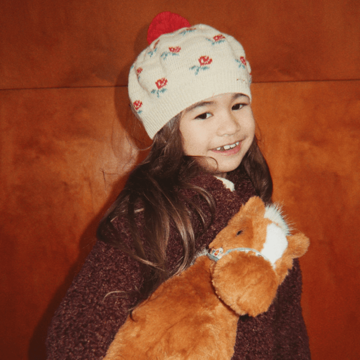 Belou Knit Beret | Rose AW26 by Konges Sløjd - Maude Kids Decor