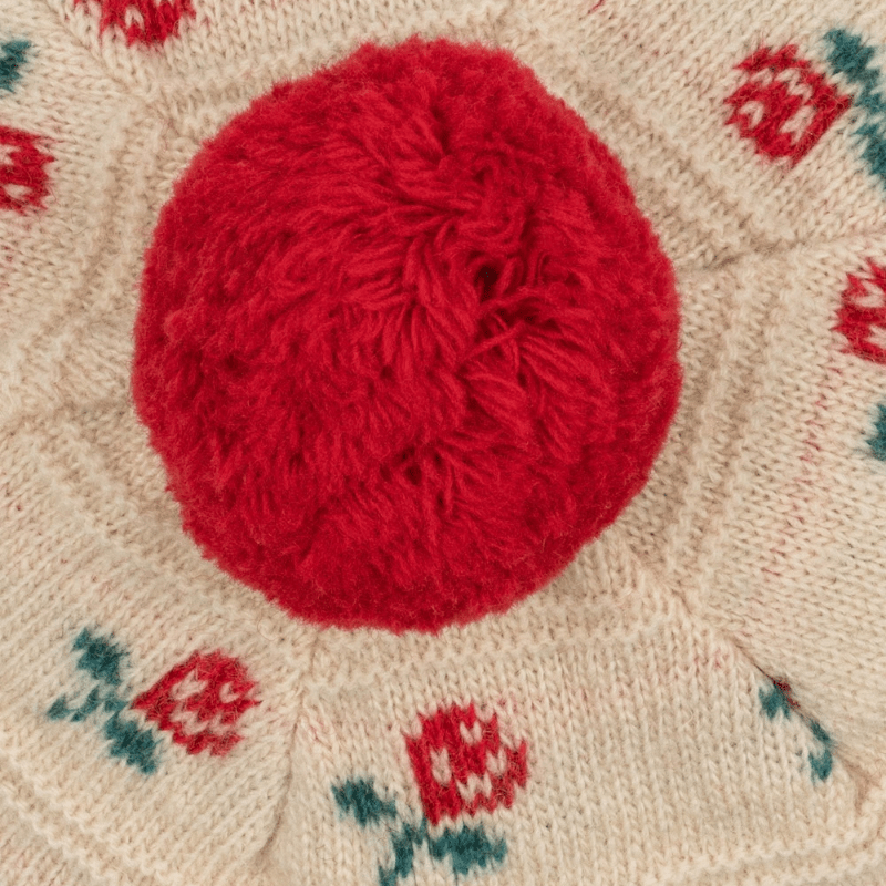 Belou Knit Beret | Rose AW26 by Konges Sløjd - Maude Kids Decor