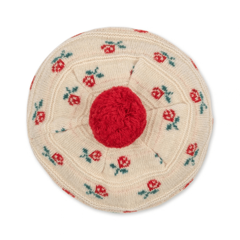 Belou Knit Beret | Rose AW26 by Konges Sløjd - Maude Kids Decor