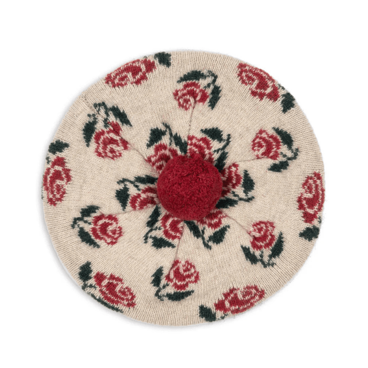 Belou Knit Beret | Rose by Konges Sløjd - Maude Kids Decor