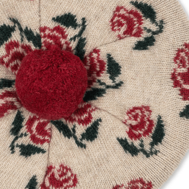 Belou Knit Beret | Rose by Konges Sløjd - Maude Kids Decor