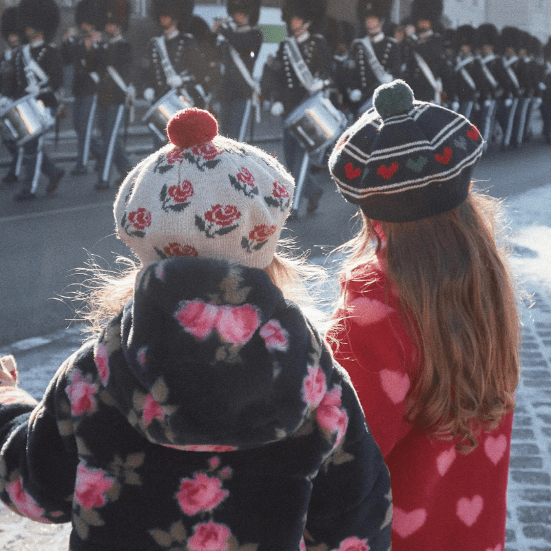 Belou Knit Beret | Rose by Konges Sløjd - Maude Kids Decor