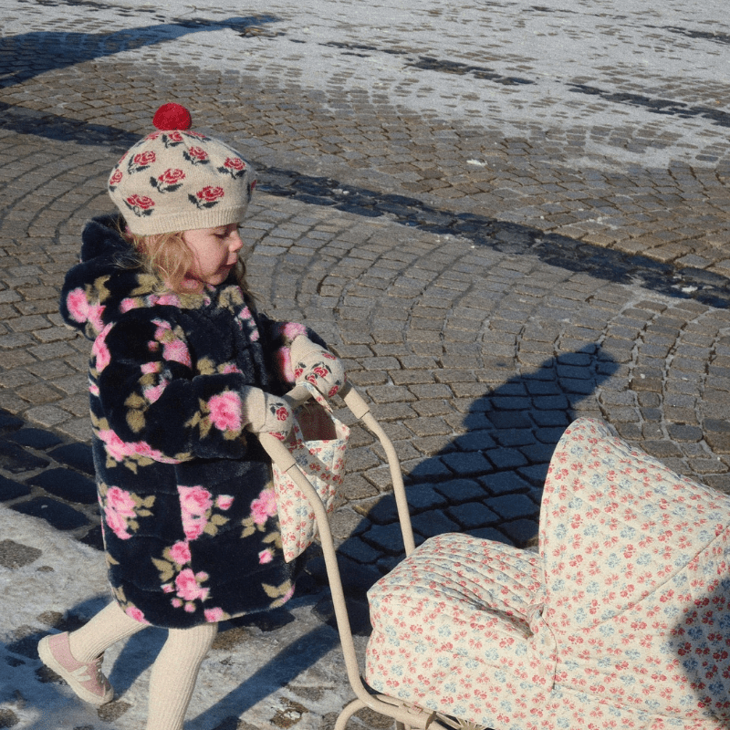 Belou Knit Beret | Rose by Konges Sløjd - Maude Kids Decor