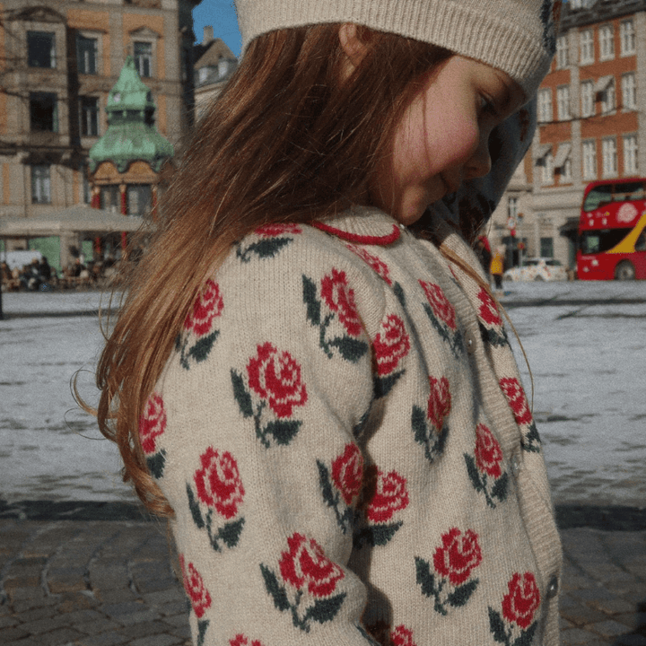 Belou Knit Cardigan | Rose by Konges Sløjd - Maude Kids Decor