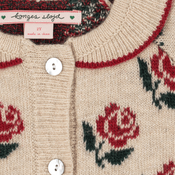 Belou Knit Cardigan | Rose by Konges Sløjd - Maude Kids Decor