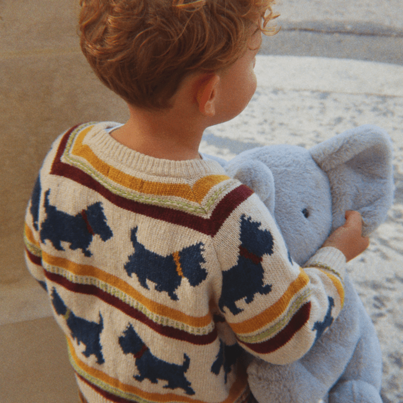 Belou Knit Sweater | Piccolo Scottie by Konges Sløjd - Maude Kids Decor
