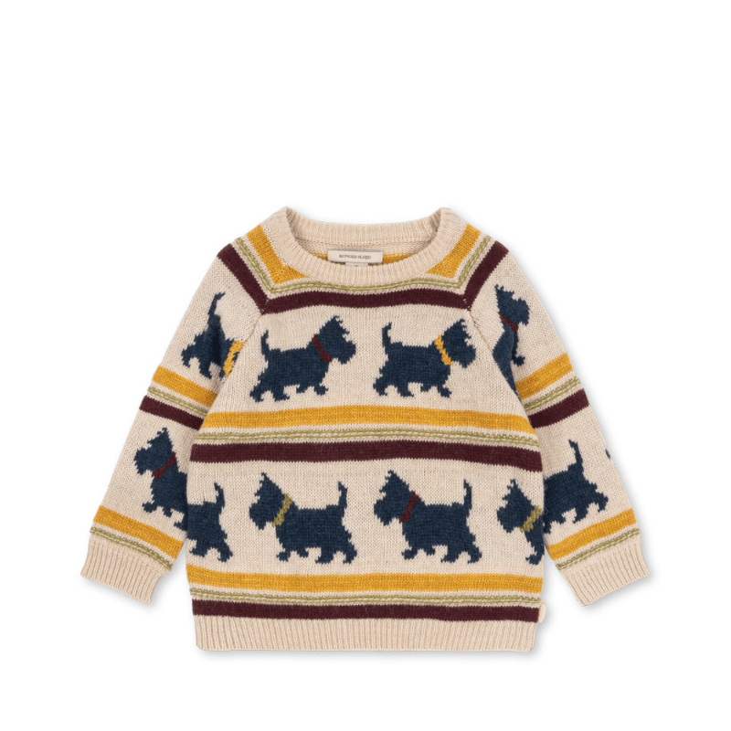Belou Knit Sweater | Piccolo Scottie by Konges Sløjd - Maude Kids Decor
