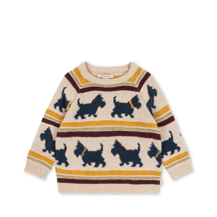 Belou Knit Sweater | Piccolo Scottie by Konges Sløjd - Maude Kids Decor