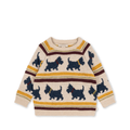 Belou Knit Sweater | Piccolo Scottie by Konges Sløjd - Maude Kids Decor