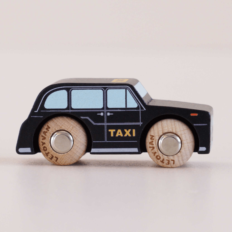 Bertie Wood London Taxi by Le Toy Van - Maude Kids Decor