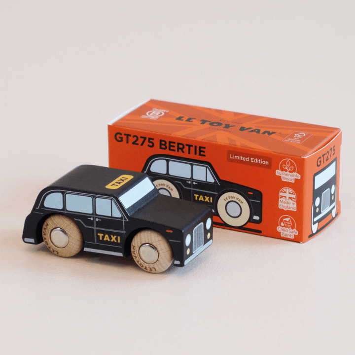 Bertie Wood London Taxi by Le Toy Van - Maude Kids Decor
