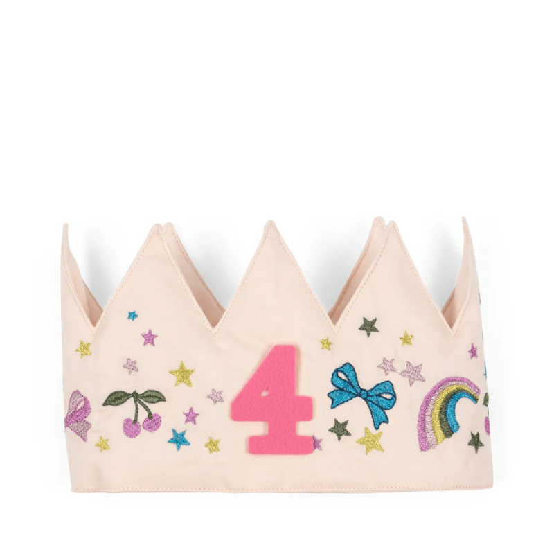 Birthday Crown Glitter | Rainbow by Konges Sløjd - Maude Kids Decor