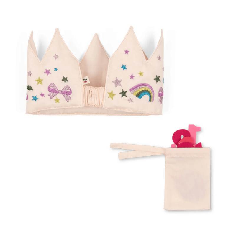 Birthday Crown Glitter | Rainbow by Konges Sløjd - Maude Kids Decor