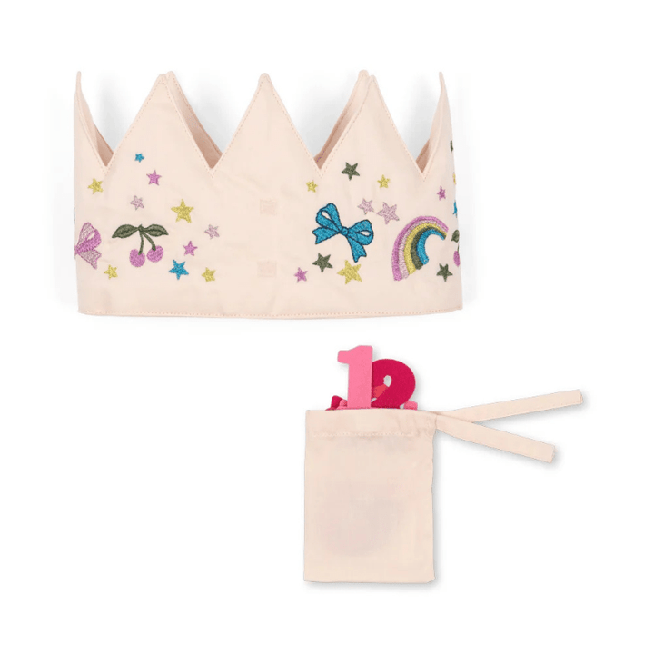 Birthday Crown Glitter | Rainbow by Konges Sløjd - Maude Kids Decor