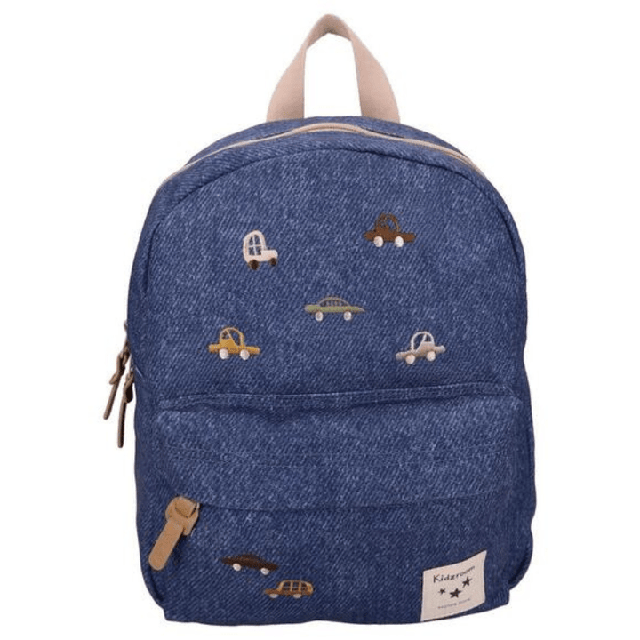 Blossom and Bows Kids Backpack (7.5L) | Denim Cars by Kidzroom - Maude Kids Decor