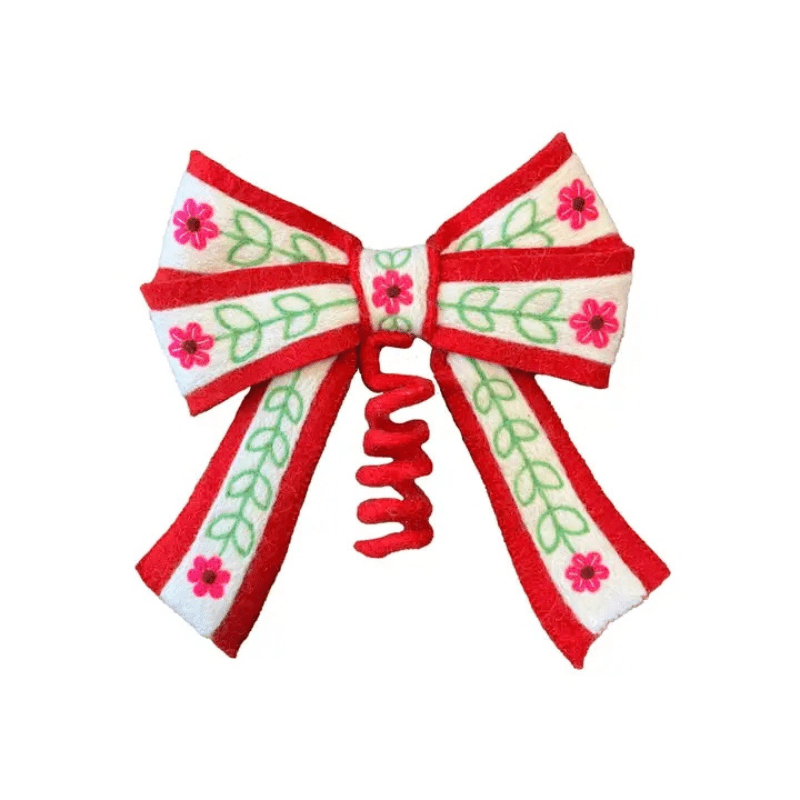 Bow Tree Topper | Red by French Knot - Maude Kids Decor