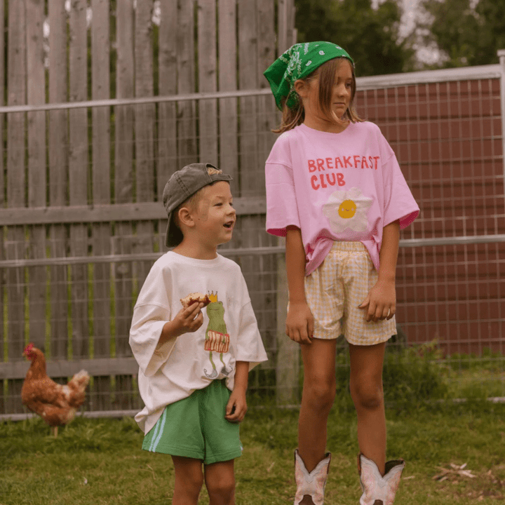 Breakfast Club Tee by Pigeon Said Please - Maude Kids Decor