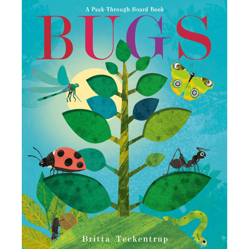 Bugs: A Peek-Through Board Book by Britta Teckentrup - Maude Kids Decor