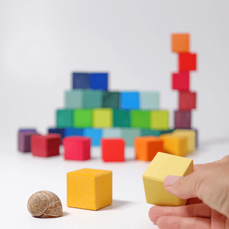 Building Set Squares (36 pcs) by Grimms Spiel und Holz Design - Maude Kids Decor