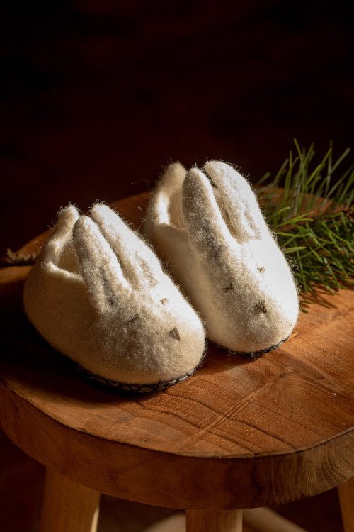Bunny Slippers by Muskhane - Maude Kids Decor