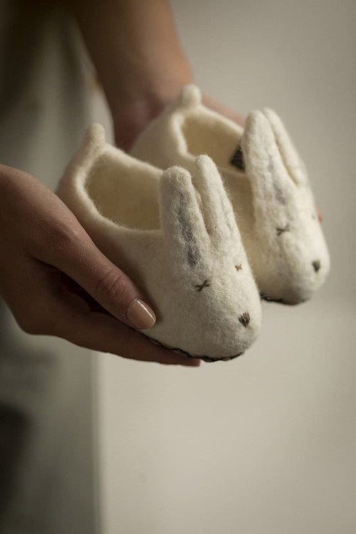 Bunny Slippers by Muskhane - Maude Kids Decor