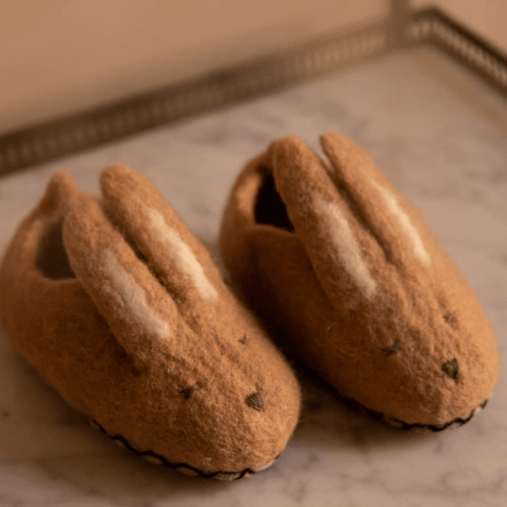 Bunny Slippers | Nude by Muskhane - Maude Kids Decor