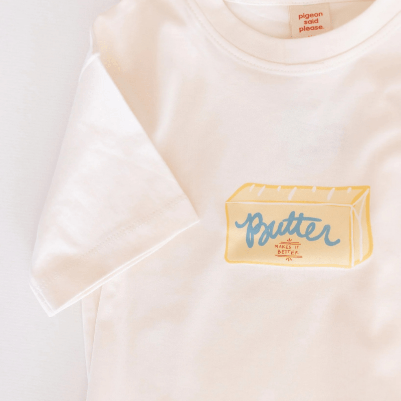 Butter Stick Tee by Pigeon Said Please - Maude Kids Decor