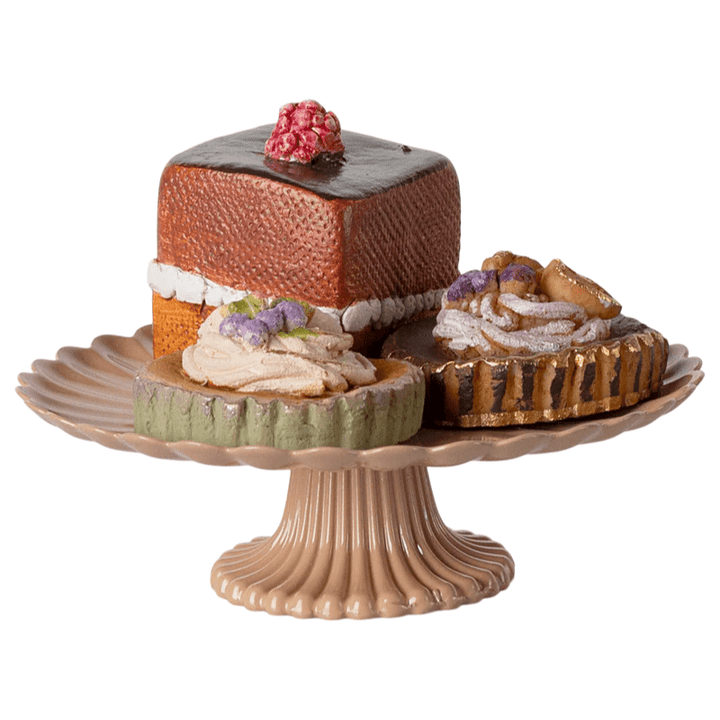 Cakes and Cakestand, Miniature by Maileg - Maude Kids Decor