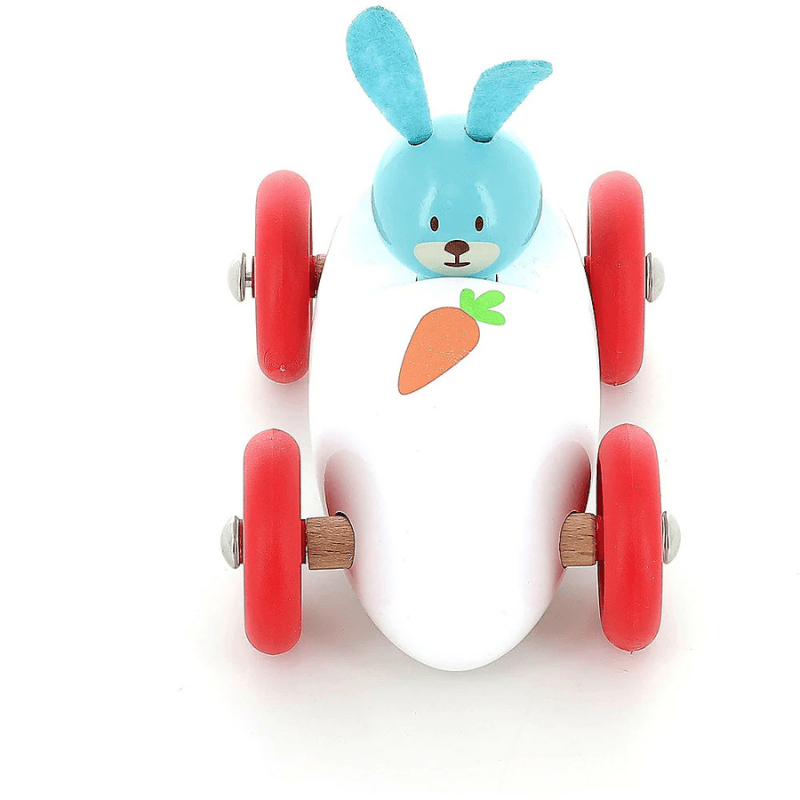 Car with Raoul the Rabbit by Vilac - Maude Kids Decor